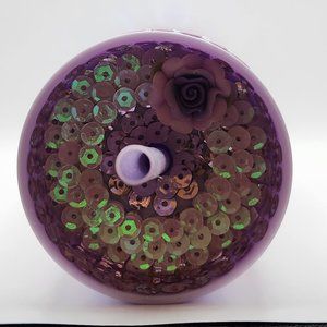 💜NEW Pink & Purple Sequins Earth Tumbler